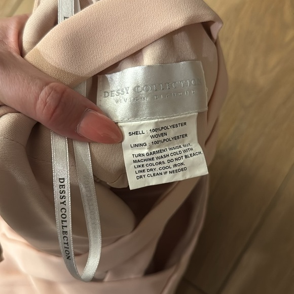 Dessy Collection Bridesmaid Dress Vivian Diamond - Picture 2 of 12